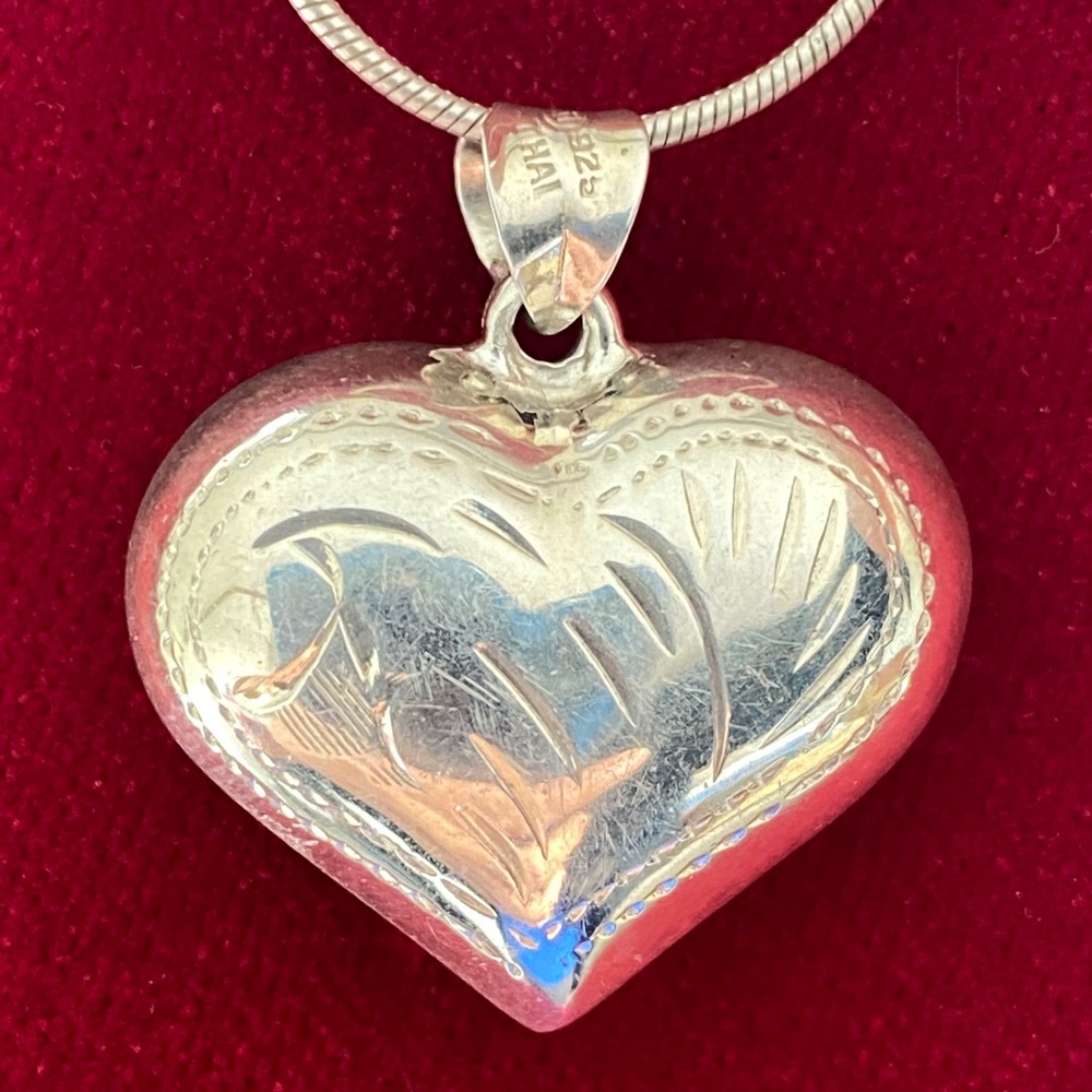 Sterling Silver Heart Pendant